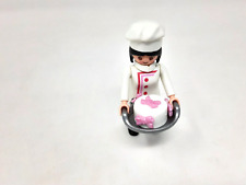 Playmobil Series 3, 5244 Pastry Chef with Cake - Complete