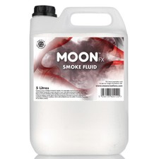 MoonFX Standard Smoke Fluid 5 Litres - High Quality Smoke Fog Machine Liquid 5L