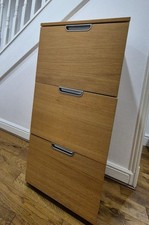 Ikea wooden filing cabinet 3 drawers