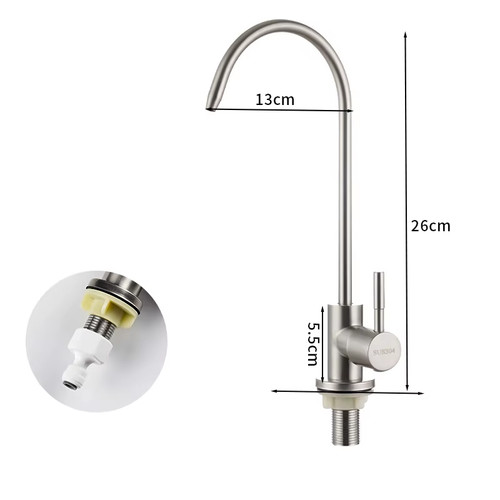 Kitchen faucet 304 - kitchen, stainless