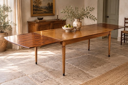 French style draw leaf dining - style,