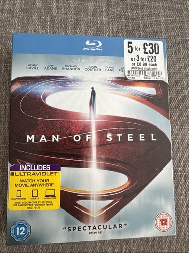 Man steel blu ray - man,
