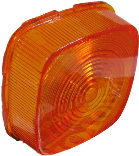 Indicator lens front amber - lens, l/h