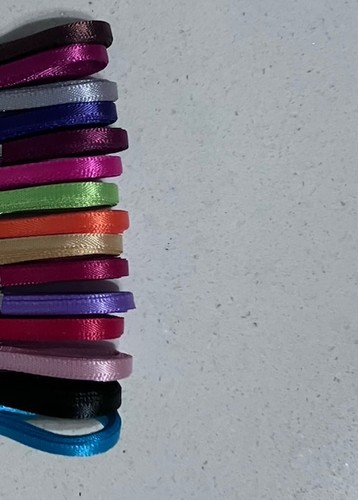 Satin double faced ribbon - faced,