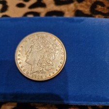 Silver Morgan Dollar 1882 In
