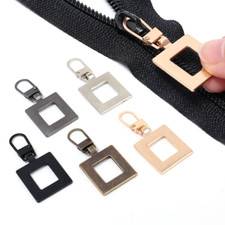 5x Universal Metal Zipper Pull Fixer Slider Puller Zip Head Repair Replacement
