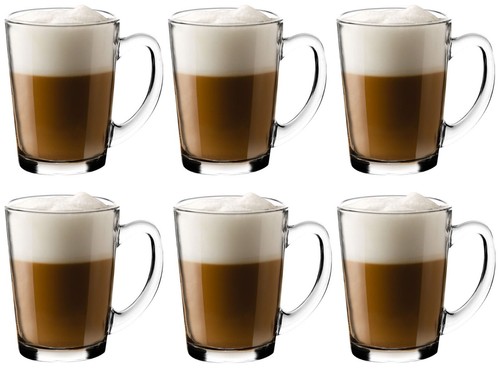 Coffee mugs latte cappuccino