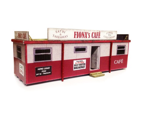 Roadside cafe 4mm - oo,
