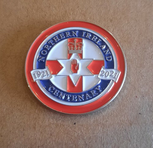 Northern ireland centenary pin - centenary,