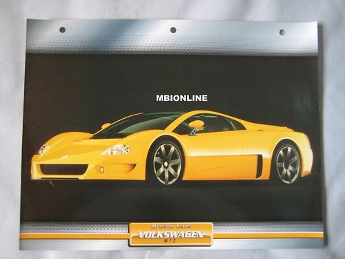 W12 dream cars card - dream,