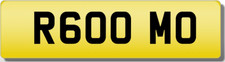 MO 6 OMO 60 SIXTY INITIALS Private CHERISHED Registration Number Plate R60