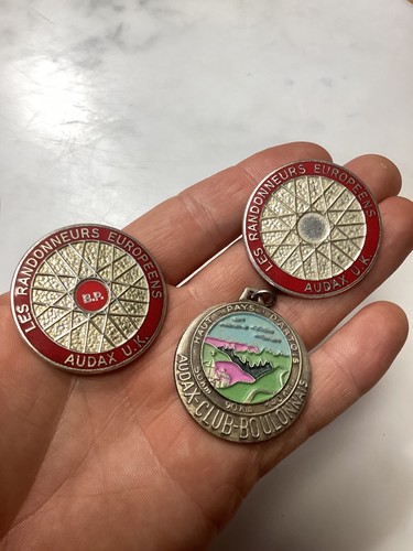 Three vintage audax cycling - vintage,