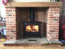 Yeoman County Curved Stove
