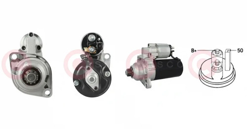 Starter motor anticlockwise - motor,