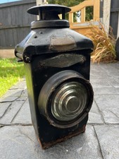 OLD LMS ADLAKE No 22 RARE RAILWAY SIGNAL LAMP LIGHT NO UPCYCLE BURNER DERBY