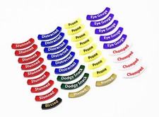 36x curved tab token marker
