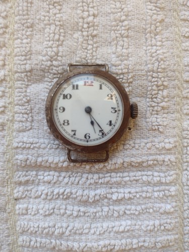 Silver trench wristwatch - silver,