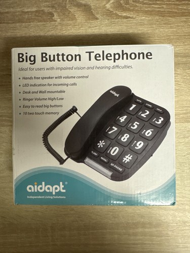 Aidapt big button telephone - big,