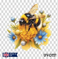 Floral bee honey comb - floral,