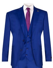 Mens 3 Piece Royal Blue