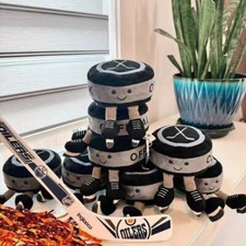 Genuine Jellycat Hockey Puck 10cm Plush: Perfect Sports Lover Christmas Gift