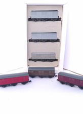 N Gauge 6 Wheel LMS Milk Van Wagon 3 Pack