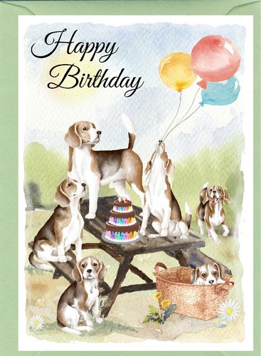Beagle dog birthday - beagle,