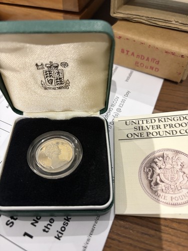 1983 silver piedfort one - 1983,