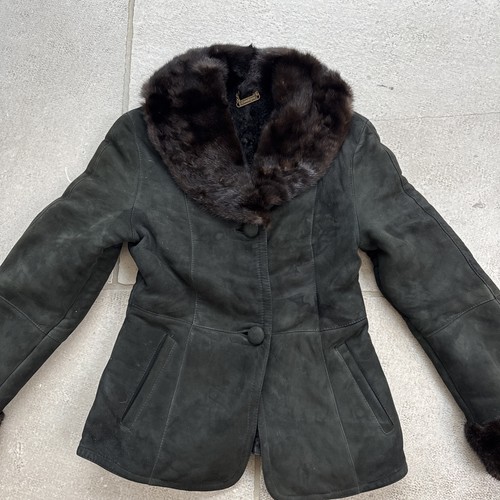 Shearling sheepskin leather - sheepskin,