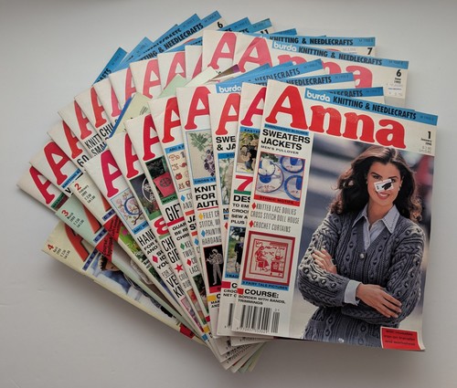 Vintage anna burda magazine - vintage,