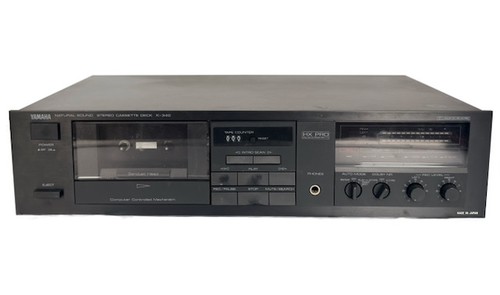 Yamaha 340 stereo cassette - yamaha, k-340