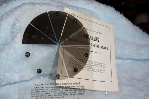 Kodak enlarging exposure scale - enlarging,