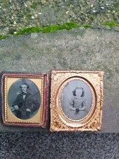 Antique ambrotype photos