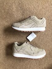 Zara Sand Suede Leather Sneakers With Braided Details UK6 EU39 US8 #028