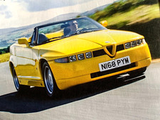 ALFA ROMEO RZ BUSSO V6 ORIGINAL CAR MAGAZINE REVIEW ROAD TEST