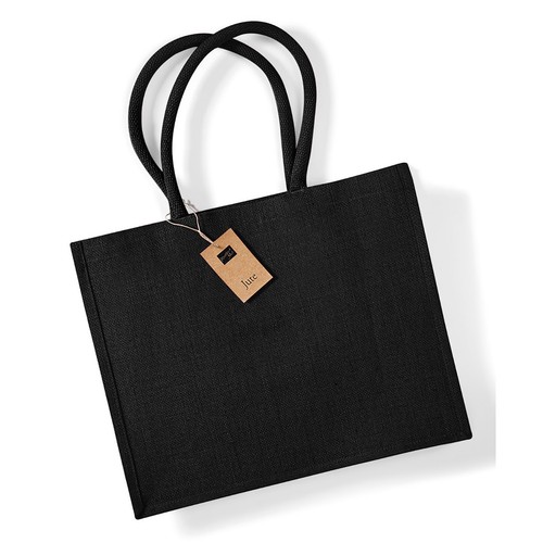 Classic jute shopper bag - jute,