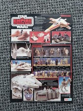 Vintage Star Wars The Empire Strikes Back 2 Sided Advertising Poster