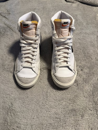 Nike blazer mid white - blazer, white/black