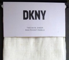 DKNY 2pc Antigua Sheer WINDOW