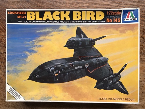 Italeri 145 lockheed 71 - lockheed, sr-71