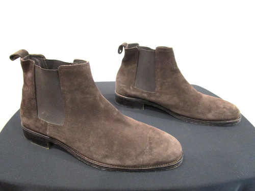 John white england brown suede - brown,