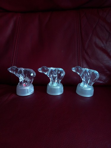Light led polar bear - light-up,