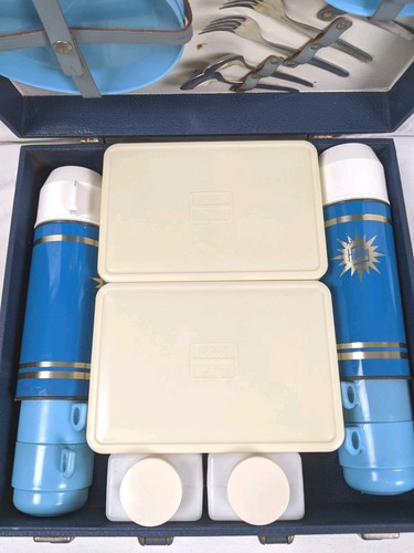 60s sirram blue picnic set - blue,