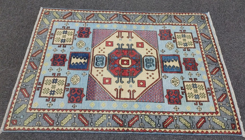 Handmade wool oriental - wool, in