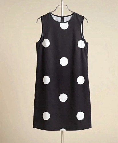 Women black white - black/white, polka