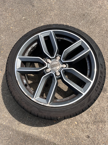 Audi diamond cut grey - diamond, 18''