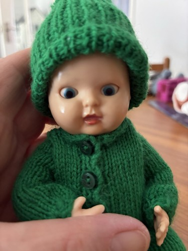 Vintage rosebud thumbsuck doll - rosebud,