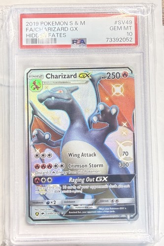 Pokemon charizard fa - charizard, gx