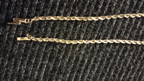 18in 14k yellow gold semi - 14k,