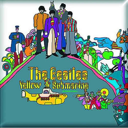 The beatles fridge magnet - beatles,